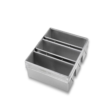 Rk Bakeware Cina-Chicago Metallic Industrial 4 Strappo Silicio Glazzato Non-stick Pullman Mould Pane