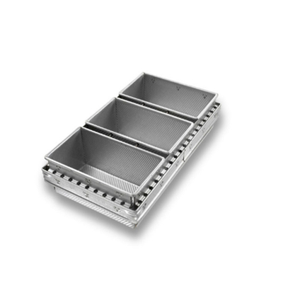 Rk Bakeware Cina-Chicago Metallic Industrial 4 Strappo Silicio Glazzato Non-stick Pullman Mould Pane