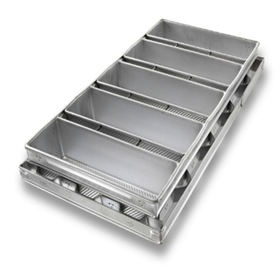 Rk Bakeware Cina-Chicago Metallic Industrial 4 Strappo Silicio Glazzato Non-stick Pullman Mould Pane
