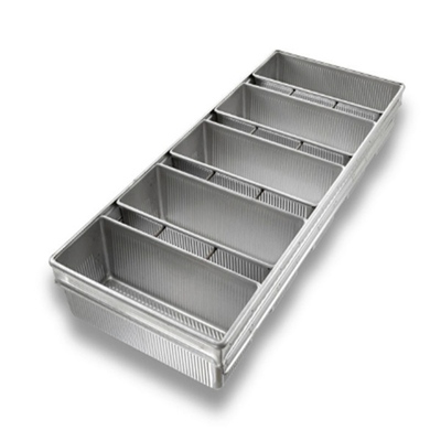 Rk Bakeware China Manufacturer-4 Strap Glazed Aluminized Steel Pullman Pan Pan/ Pan Pan Pan/ Pan Pan Pan di Vienna