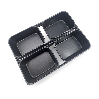Rk Bakeware Cina-Chicago Silicone metallico vetrato 5 Strap Bread Moulds Open Top