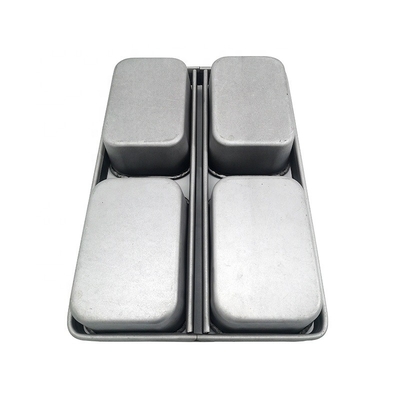 Rk Bakeware Cina-Chicago Silicone metallico vetrato 5 Strap Bread Moulds Open Top