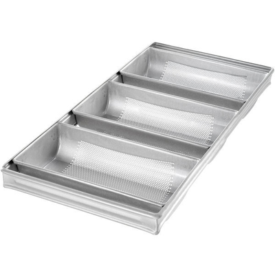 Rk Bakeware China-Foodservice 44405 Verniciato 3 Strips Aluminized Acciaio Fornace Pane