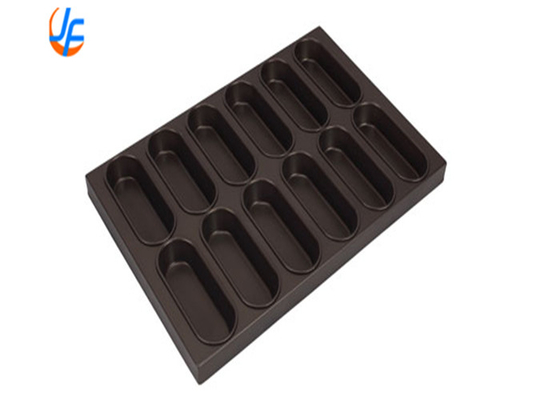 RK Bakeware Cina- Cupcake a forma ovale Muffin Tray per la fabbrica di torte industriali