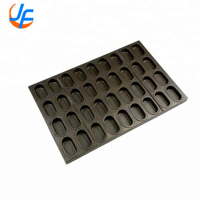 RK Bakeware Cina- Cupcake a forma ovale Muffin Tray per la fabbrica di torte industriali