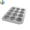 RK Bakeware Cina-Chicago Metallic Mini Crown Muffin Pan Fda Aluminium Tray For Cake