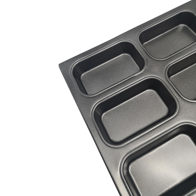 Rk Bakeware China Manufacturer-Nonstick Glazed Hamburger Roll Baking Tray per panetterie commerciali