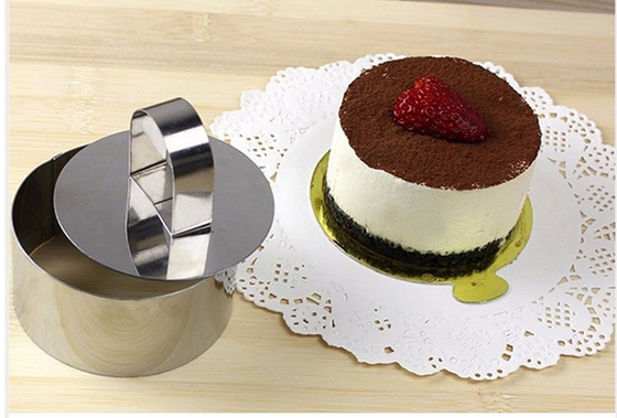 RK Bakeware China Foodservice NSF Acciaio inossidabile 8 pollici Mousse Ring