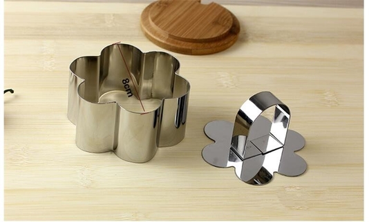 RK Bakeware Cina Foodservice NSF Acciaio inossidabile Mousse Cake Ring Pasticceria Cake Ring