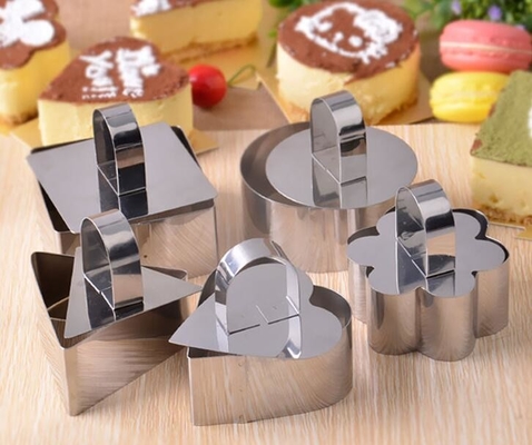 RK Bakeware China Foodservice NSF Anello a forma quadrata Mousse Ring Pasty Ring