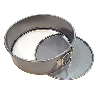 RK Bakeware China Foodservice NSF Tart Quiche Cheese Cake Pan / Springform Baking Pan con colore argento e nero