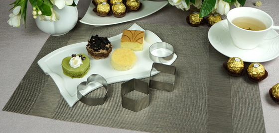 RK Bakeware China Foodservice NSF Stampi di forno senza cuciture per pane e anelli di pasticceria per torte mousse