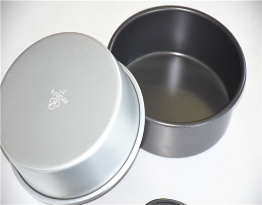 RK Bakeware Cina Foodservice NSF Non-stick Glaze Loose Bottom Cheese Cake Pan