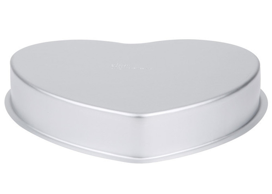 RK Bakeware China Foodservice NSF 142*134*55 Acciaio in alluminio Forma di cuore Torta Padella a fondo sciolto