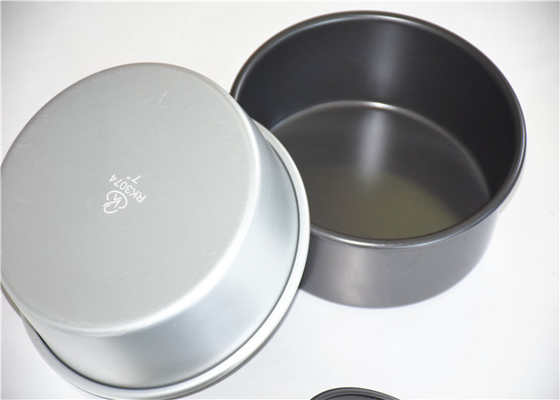 RK Bakeware China Foodservice NSF Fondo rotondo di forma libera Padella di torta in alluminio di grado commerciale