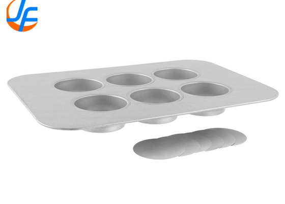 RK Bakeware China Foodservice NSF Fondo sciolto di alluminio rotondo Formaggio di torta in acciaio alluminizato Mini Cheesecake Pan