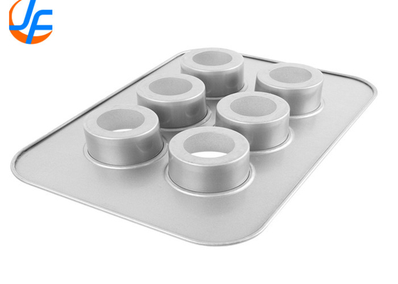 RK Bakeware China Foodservice NSF Fondo sciolto di alluminio rotondo Formaggio di torta in acciaio alluminizato Mini Cheesecake Pan