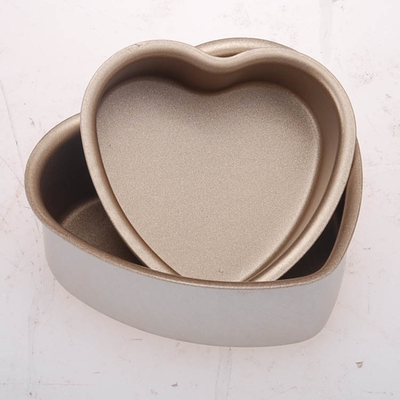 Rk Bakeware Manufacturer Cina- Legatura di alluminio a forma di cuore/Pane da torta/Scatola da torta/Forma da torta