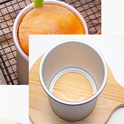 Rk Bakeware Stampo per torta rotondo profondo in alluminio rimovibile in Cina, stampo per torta