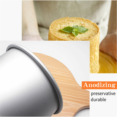 Rk Bakeware Stampo per torta rotondo profondo in alluminio rimovibile in Cina, stampo per torta