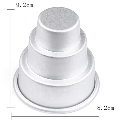 Amazon Aluminium Alloy Carbon Steel Bottom Cake Pans Round Cake Mold Non Stick Baking DIY Cake Mold Bread Tools