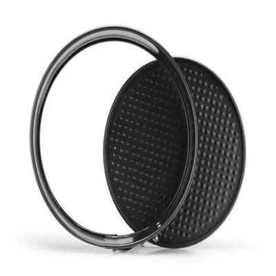 Rk Bakeware Cina rettangolo rotondo rimovibile anodizzato in alluminio muffa torta torta padella torta latta