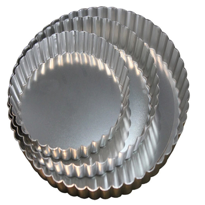 Rk Bakeware Cina-Non-Stick Loose Base Fluted Quiche Pan