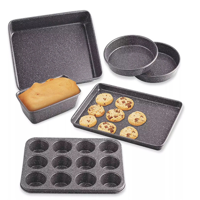 RK Bakeware China Foodservice NSF 6 pezzi Nonstick Bakeware Set Torta/Cookie/Muffin/Panino