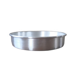 9 * 2 pollici di alluminio rotondo piastra di torta a base fissa Torta Strumenti formaggio padella padella