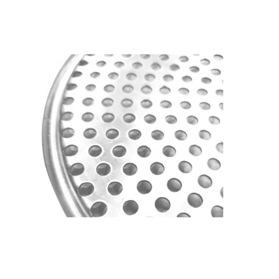 12 pollici di alluminio punch pizza vassoio pizza piatto per forno pizza vassoio da forno bordo piatto