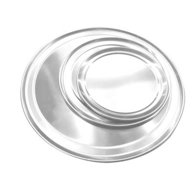 9 pollici di alluminio rotondo pizza vassoio pizza accessorio metallo padella