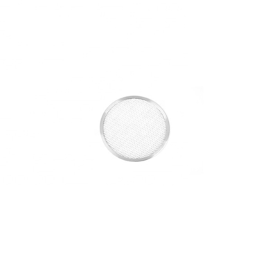 commercio 11 pollici pizza a maglia rotonda vassoio pizza perforata padella di alluminio pizza schermo