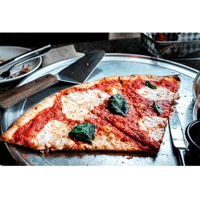 13 pollici di alluminio rotondo pizza padella pizza vassoio vassoio da forno di alluminio Pizza disco