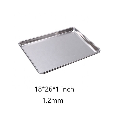26 x 18 pollici 1,2 mm pentola da forno in lega di alluminio vassoio da forno in lega di alluminio vassoio da forno in alluminio