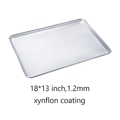 13 * 18 pollici 1,2 mm vassoio in alluminio rivestimento padella non appiccicoso padella carne padella calda
