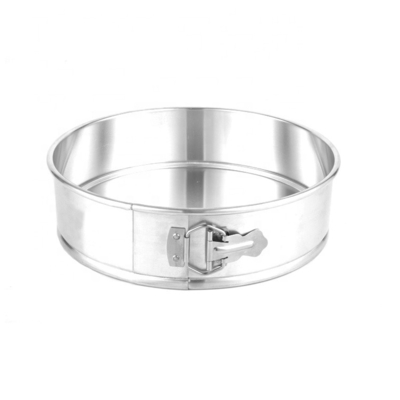 10 pollici di alluminio panno rotondo torta muffa pane latta rotonda torta latta torta cottura Gateau Pan strumenti Gateau