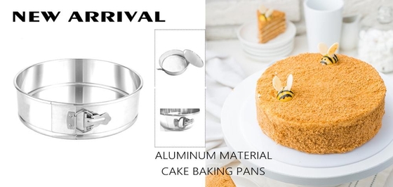10 pollici di alluminio panno rotondo torta muffa pane latta rotonda torta latta torta cottura Gateau Pan strumenti Gateau
