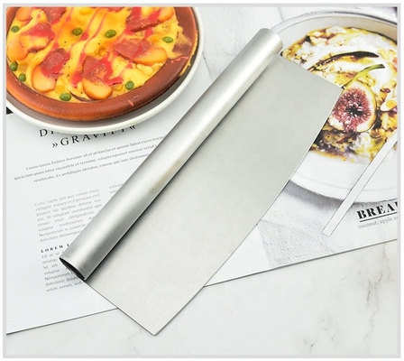 Strumenti per la pizza 8 pollici Ss 430 Tagliatore di torte Premium Tagliatore di pizze in acciaio inossidabile