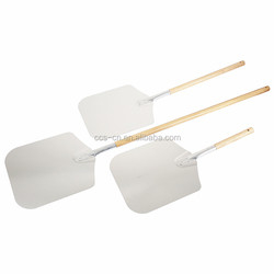 Strumenti per la pizza In legno in alluminio Pizza Peel Legno Maniglia Pizza Paletta Multi Dimensioni