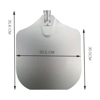 132cm Manico lungo Pizza Peel Scala di alluminio Bandejas De Pasapalos De Piedra Pala Forno Pi 12 X 14 alluminio