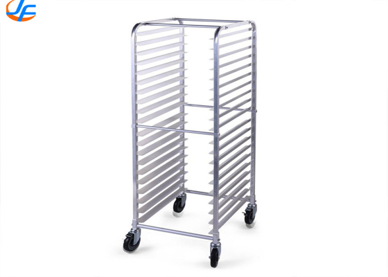 RK Bakeware China Foodservice NSF 470*620 REVENT Double Oven Baking Tray Rack Trolley Acciaio inossidabile GN1/1 Pan Trolley