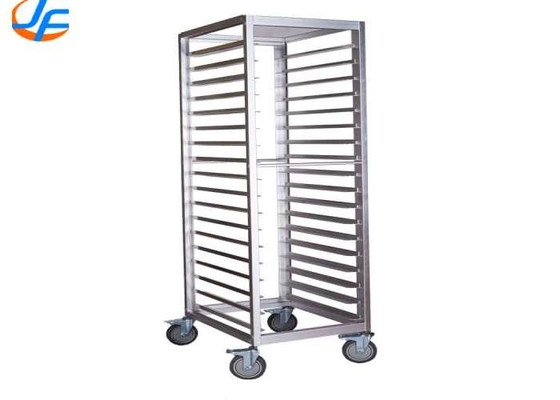 RK Bakeware China Foodservice NSF 470*620 REVENT Double Oven Baking Tray Rack Trolley Acciaio inossidabile GN1/1 Pan Trolley