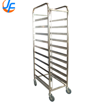 RK Bakeware China-Commercial Catering Acciaio inossidabile Gastronorm Food Tray Rack Trolley GN1/1