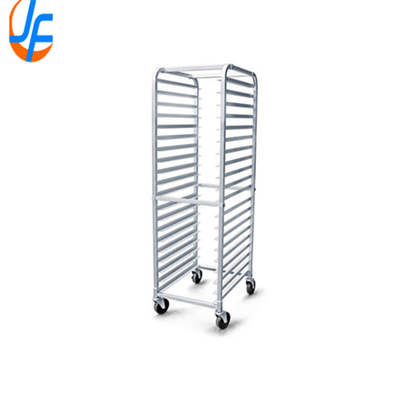 RK Bakeware China-Commercial Catering Acciaio inossidabile Gastronorm Food Tray Rack Trolley GN1/1