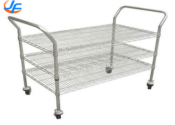 RK Bakeware China Foodservice NSF Carrello di servizio in acciaio inossidabile Carrello di trasporto