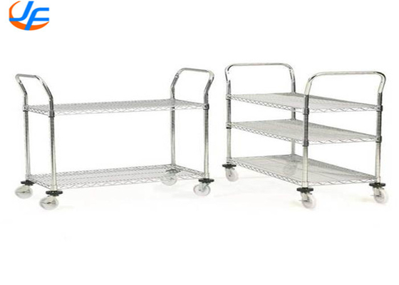 RK Bakeware China Foodservice NSF Carrello di servizio in acciaio inossidabile Carrello di trasporto