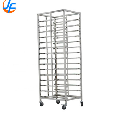 RK Bakeware China-16 Storage Aluminum Bakery Trolley/ Stainless Steel Baking Rack Baking Tray Rack Trolley