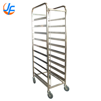 RK Bakeware China-Nesting Commercial Stainless Steel Trolley Rack / Customized Baking Rack Per Panetterie Industriali