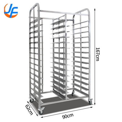 RK Bakeware China-Nesting Commercial Stainless Steel Trolley Rack / Customized Baking Rack Per Panetterie Industriali