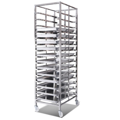 RK Bakeware China-Z Frame Nesting Acciaio inossidabile Camionetto da forno doppio Rack per panetterie all'ingrosso